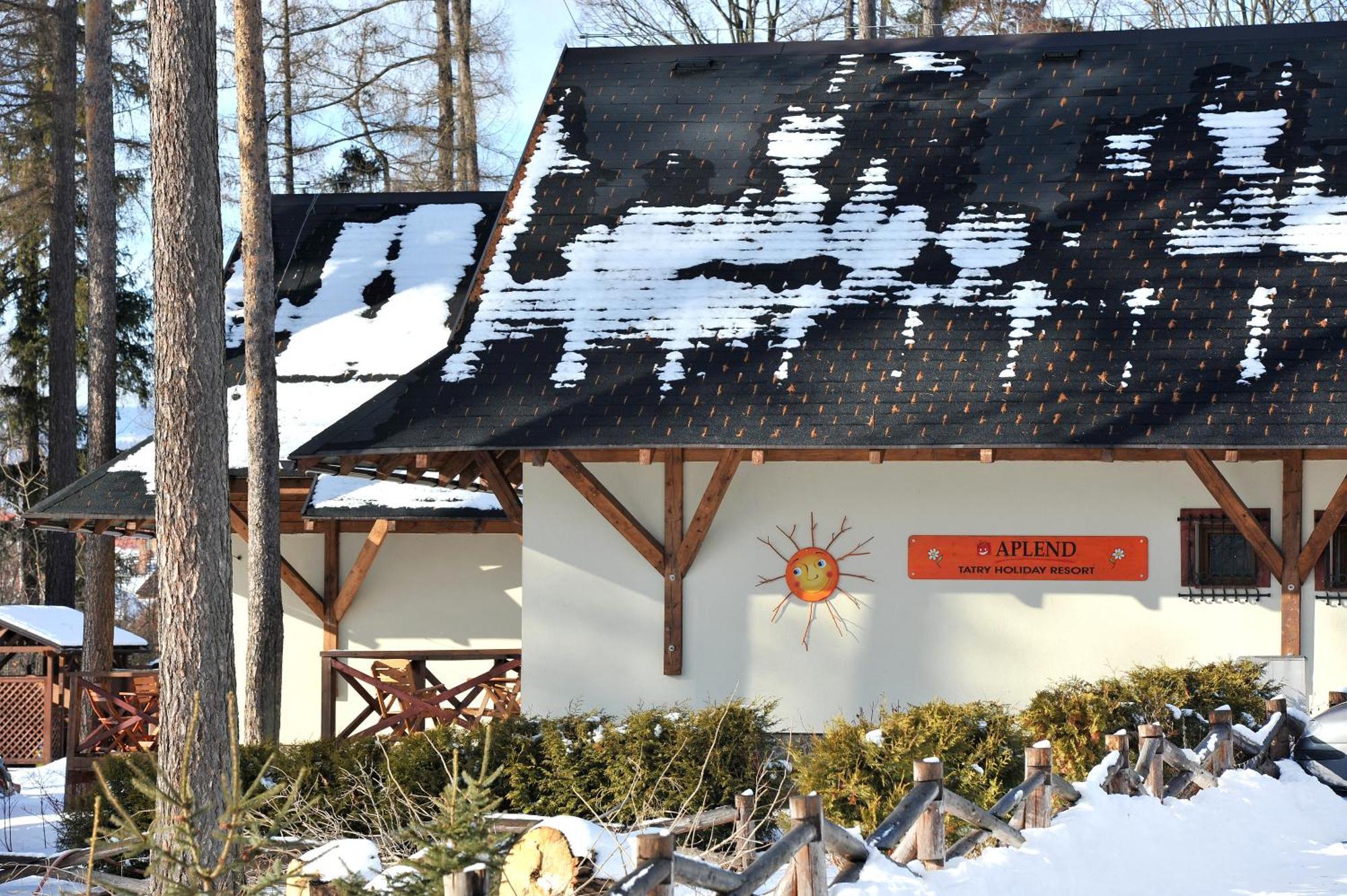 Aplend Domceky Tatry Holiday Veľký Slavkov Esterno foto