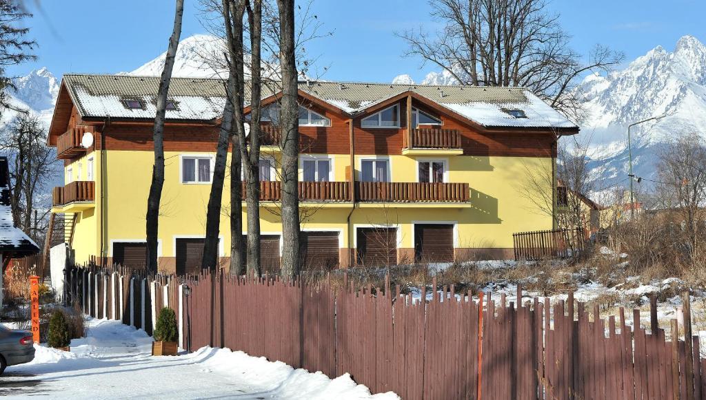 Aplend Domceky Tatry Holiday Veľký Slavkov Esterno foto
